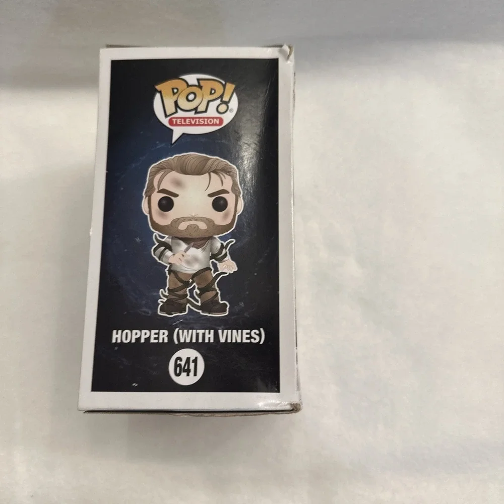 Funko Pop! Television Stranger Things Hopper (With Vines) #641 Vinyl Box